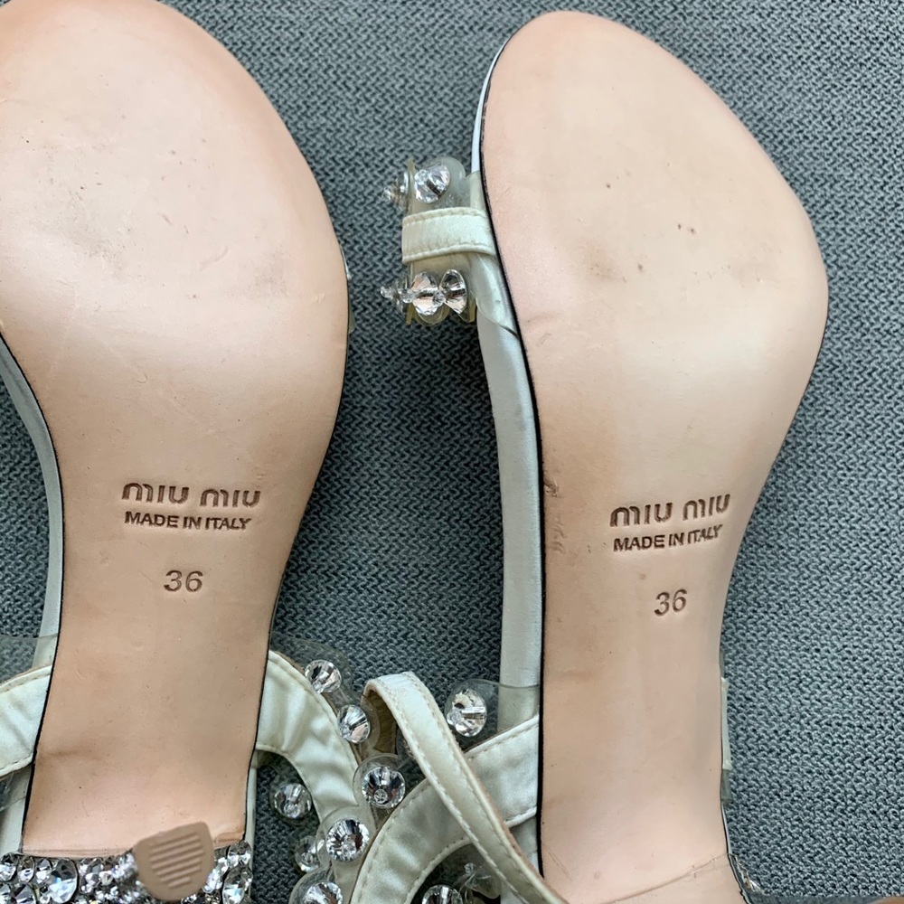 Miu miu - Chunky vintage heels - Picture 3 of 5